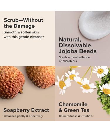 Paula's Choice Gentle Face Scrub with Jojoba Beads, Vitamin E & Green Tea - 4oz Bottle - Buy Online on GoSupps.com