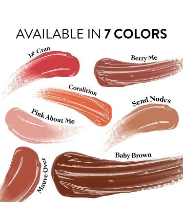 Mented Cosmetics Coral Peach Pink Lip Gloss Coralition - Vegan, Paraben-Free, Cruelty-Free Gloss Topper for Long-Lasting Moisturizing Beauty - Buy Online on GoSupps.com