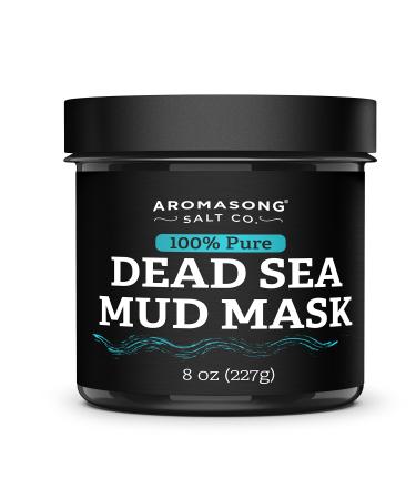 Aromasong 100% Pure Dead Sea Mud Mask for Face - Cleansing Natural Skin Care for Women and Men to Help Reduce Acne and Pores New Version