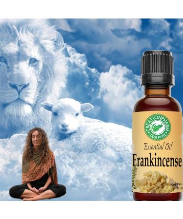 Frankincense Essential Oil 30ml - 100% Pure Therapeutic Grade for Meditation & Aromatherapy | Creation Pharm Olibanum - Buy Online on GoSupps.com