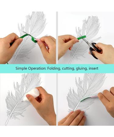 Uniquilling Paper Quilling Kit for Adults - Feather DIY Quilling Tools for Home Decor - Best Gifts for Beginners - Buy Online on GoSupps.com