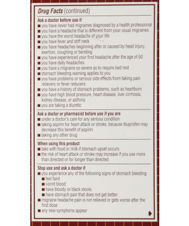Advil Migraine 80 Liquid Filled Capsules - Fast-Acting Relief - Buy Online on GoSupps.com