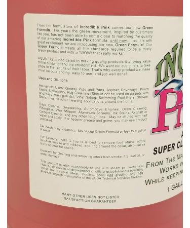Incredible Pink Chem Quest All Purpose Super Cleaner & Degreaser - 1 Gallon | International Shipping Available - Buy Online on GoSupps.com