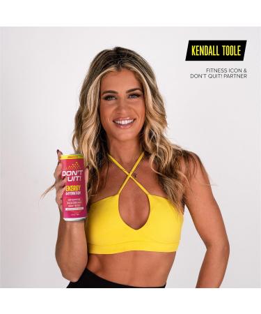 Buy Don t Quit Clean Sports Energy Drink - 150mg Natural Caffeine Coconut Water & Electrolytes - Performance Punch 12 Pack - Boost Hydration & Focus - Buy Online on GoSupps.com