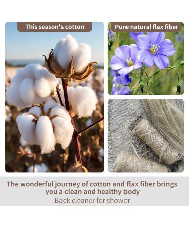 Exfoliating Back Scrubbers for Men & Women | Deep Clean Shower Body Scrubber & Loofah Alternative - Buy Online on GoSupps.com