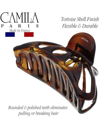 Camila Paris NV109 French Large Hair Clips for Women - Strong Hold Claw Clip for Thick, Long, Wavy, Curly Hair - Made in France - 3.75 Inch (Pack of ...) - Buy Online on GoSupps.com