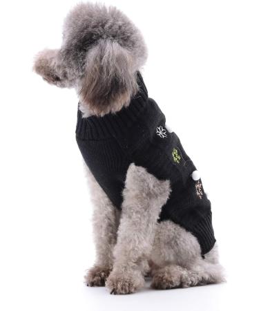 Petcare Christmas Dog Sweater | Warm Turtleneck Knitwear for Puppies | Adorable Holiday Design for Parties & Gifts - Buy Online on GoSupps.com