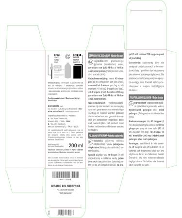 South African Geranium Root Mother Tincture 200ml - Alcohol-Free Natural Extract | Vegan Supplement | Liquid Drops by Naturalma - Buy Online on GoSupps.com