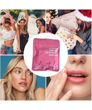  Generisch Mini Velvet Lipstick Set 12 Colors Non-fading Waterproof for Mother Wife Girlfriend Daughter - Buy Online on GoSupps.com