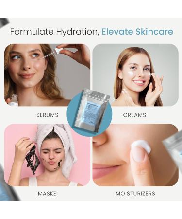 Pure Hyaluronic Acid Powder (0.52 oz. / 15 Grams) 1800 kDa+ for Skin Cosmetic Grade Hyaluronic Acid High Molecular Weight Powder DIY Hyaluronic Acid Serums 0.52 Ounce (15 g) - Buy Online on GoSupps.com