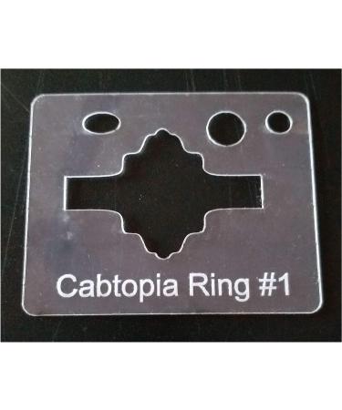 Cabtopia Jewelry Design Stencil - Ring 1 Template - Buy Online on GoSupps.com