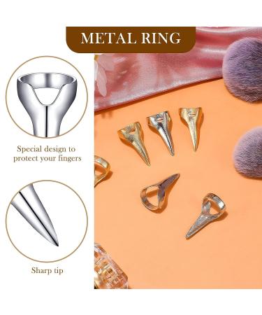 6-Piece Metal Hair Sectioning Rings for Women - Hair Parting Tools for Extensions & Salon Use - Buy Online on GoSupps.com
