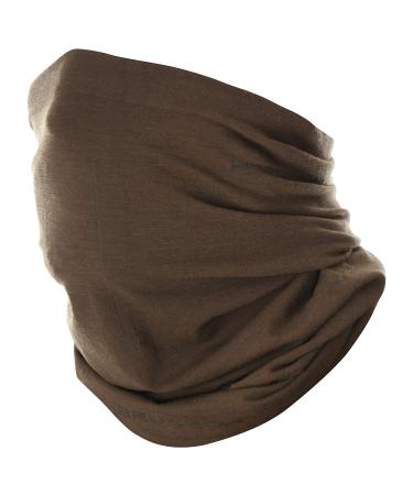 Brubeck Schluchtuch for women men and children |X-Pert |X-Dry |R-Tube |Multifunctional cloth with & without merino wool L-XL X-Pert Khaki
