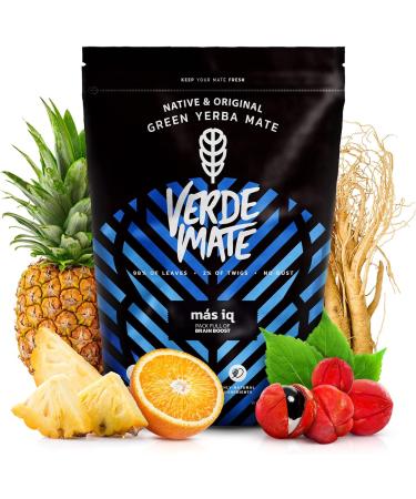 Ensemble de yerba mat fruit | Yerba mat avec fruits | Vert mat mangue verte et maracuya fruits passionn s Mas IQ | Yerba mat br silien vert | 3 x 500 g - Buy Online on GoSupps.com
