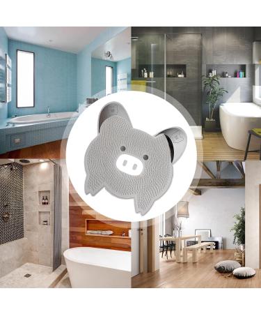 Shower Foot Scrubber Bathtub Foot Scrubber NonSlip Texture Brush with Suction Cups Fast Drying Callus Remover and Wall Mounted Exfoliator for Grays - Buy Online on GoSupps.com