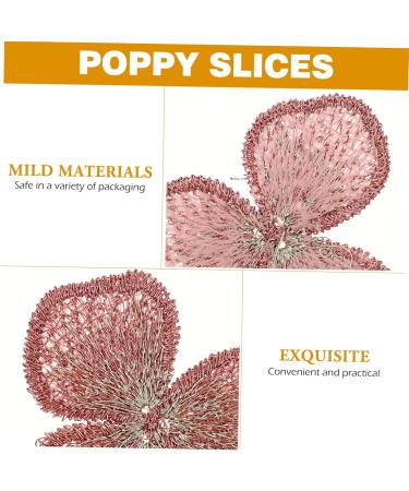 20pcs Clothing Accessories Tiara Flower Applique Flower Stitch Patches Three Petals The Flowers Assorted Color 4.3X4.3X0.1cm - Buy Online on GoSupps.com