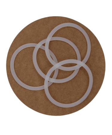 Non-Slip Transparent Silicone Hair Ties - Hook-Free Durable & Comfortable | International Shipping - Buy Online on GoSupps.com