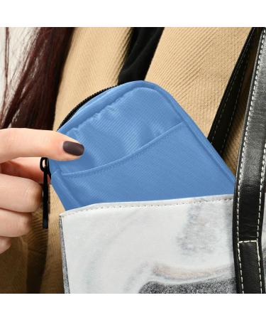 Naanle Pill Box - 7 Day Travel Organizer | Zipper Portable Weekly Case | Compact Sky Blue Vitamin & Supplement Holder - Buy Online on GoSupps.com