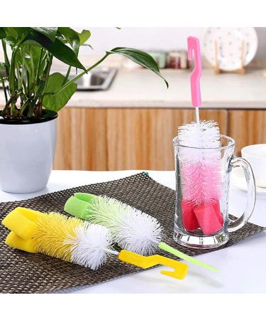 Pologmase Bottle Cleaner & Carrier | Long Handle Portable Sponge Brushes for Baby Bottles | Perfect Gift for Parents - Buy Online on GoSupps.com