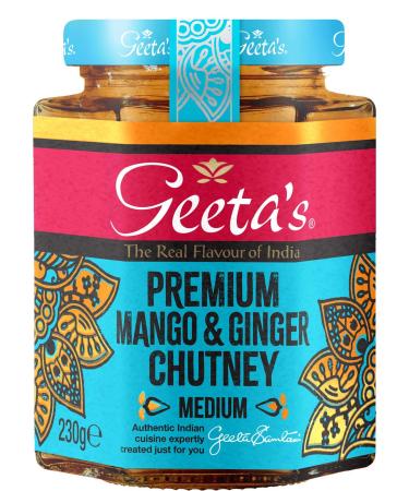 Geeta's Mango & Ginger Chutney 230 G
