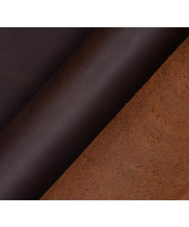 3.0mm Thick Leathercraft Tooling Leather Square 10x10 - Red Brown Heavy Weight Cowhide Genuine Leather - Buy Online on GoSupps.com