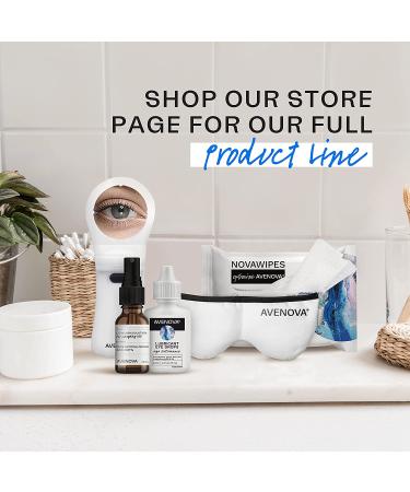 Avenova Lubricant Eye Drops - Instant Relief for Dry Eyes & Contact Lens Intolerance - 2 Pack, 15mL Bottles - Buy Online on GoSupps.com