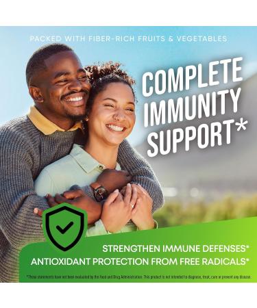 Fruits and Veggies Supplement - High Fiber Supplement for Immunity Gut & Energy - Super Reds & Super Greens Supplements with Marshmallow Root - 240 Reds and Super Greens Powder Superfood Capsules - Buy Online on GoSupps.com