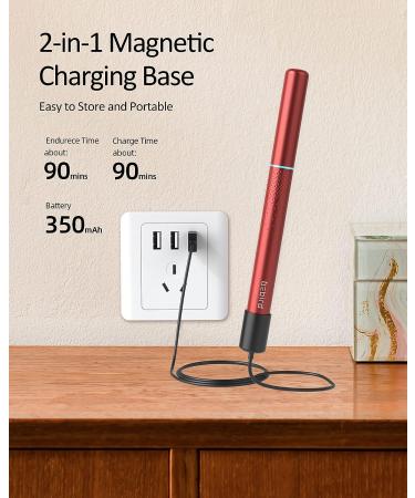 BEBIRD M9 Pro Ear Wax Removal Tool - 1080P Ear Camera with 6 LED Lights, Ear Cleaner for Adults and Kids - Includes Silicone Ear Scoops for Earwax Cleaning (Red) - Buy Online on GoSupps.com