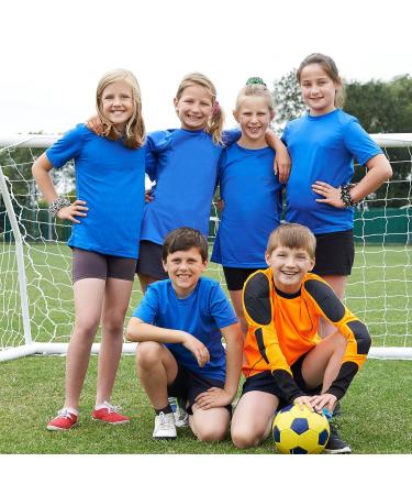 Willbond 20 Pcs Softball Soccer Basketball Hair Scrunchies Set - Satin Elastic Hair Ties for Women & Girls (Soccer Style) - Buy Online on GoSupps.com