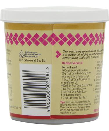 Thai Taste Rode Curry Pasta in Bad 400g - Buy Online on GoSupps.com