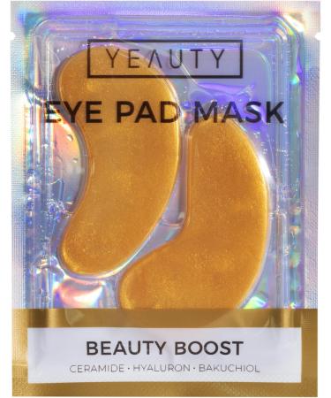  Yeauty YEAUTY Beauty Boost Super Soft Eye Pads 25 Pack with Luxurious Anti-Aging Serum Ceramide Hyaluronic & Vitamin A to Reduce Dark Circles and Smooth Eye Area - Buy Online on GoSupps.com