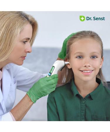 Dr. Senst Ear Fever Thermometer | Fast & Accurate Temperature Measurement for Reliable Results - Buy Online on GoSupps.com