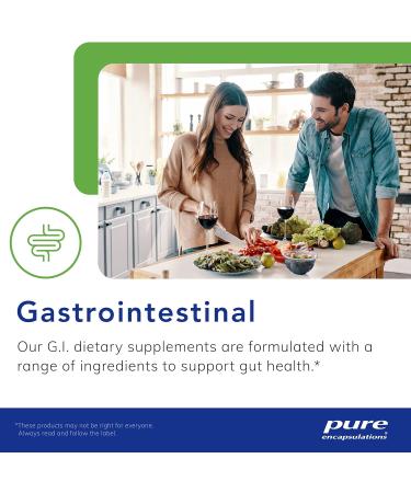 Pure Encapsulations - Heartburn Essentials - Dietary Supplement Helps Decrease Occurrences of Occasional Heartburn and Indigestion* - 180 Vegetable Capsules - Buy Online on GoSupps.com