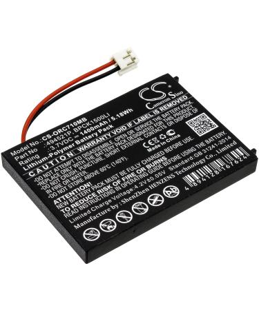 BPCK1500LI 494521P 1400mAh Battery Compatible with BabySense 5 Video Watch & Care V130 Watch & Care V150 Watch & Care V131 Watch & Care V120 Watch & Care V132 3.7V
