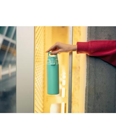 SIGG Stainless Steel Drinking Bottle 0.75L - Shield One | Carbonated Drink Safe Leak-Proof BPA-Free Lightweight - Glacier Color - Buy Online on GoSupps.com