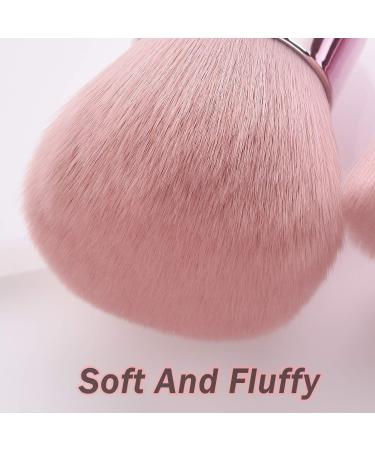Kabuki Powder Brush - Multi Purpose Fluffy Makeup Brush for Face - Soft & Comfortable - Suitable for Powder, Liquid, Cream - 1 Count - Buy Online on GoSupps.com