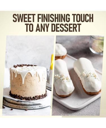 Ghirardelli Chocolate Sauce Set - White Chocolate Flavored 87.3oz Bottle with Pump - Perfect for Coffee, Ice Cream Toppings - Buy Online on GoSupps.com