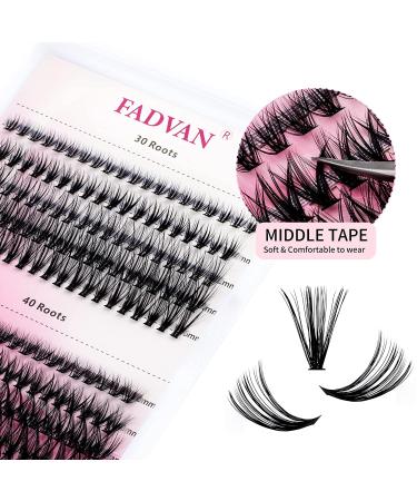 DIY Eyelash Extensions - 200pcs D Curl Mixed Tray (8-16mm) | Reusable & Natural Flare Lashes - Buy Online on GoSupps.com