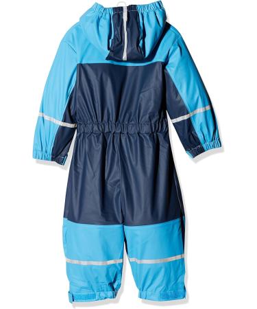 Playshoes Unisex Kid's Waterproof Mud Suit Rainwear with Fleece Lining | Navy Jumpsuit 116 - Buy Online on GoSupps.com