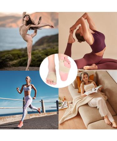 Norhogo Big Toe & Toe Relief Prefuspolster - Hallux Valgus Socks for Hammer Toe Pain Relief - Unisex Skin Tone Size 35-40 - Buy Online on GoSupps.com