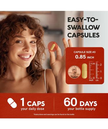 Berberine with Ceylon Cinnamon | Bitter Melon (Karela) | Apple Cider Vinegar | Hawthorn Berry | Citrus Bergamot | Turmeric - 15-in-1 Supplement for Heart Support Metabolism & Energy - 60 Capsules - Buy Online on GoSupps.com