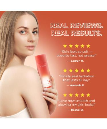 ABERA Body Oil Deep Hydration & Skin Elasticity Booster with Sunflower Jojoba & Safflower Oils Nourishing & Firming Body Moisturizer for Dry Rough Skin (5 fl oz) - Buy Online on GoSupps.com