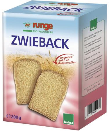 Runge organic rusks (1 x 200 gr)