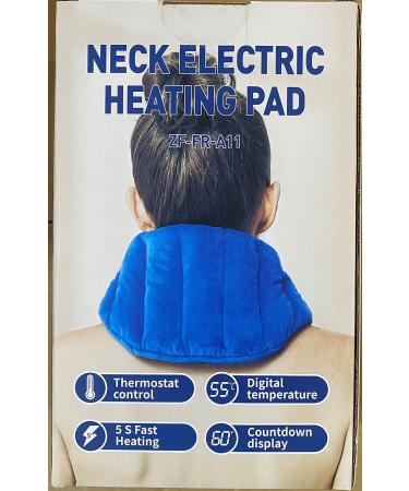 Jobyna Electric Neck Heating Pillow - Rapid 5S Heating Auto Switch-Off Adjustable 30-70 Perfect Physiotherapy Support - Buy Online on GoSupps.com