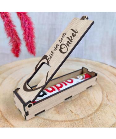 Best Uncle Gift - Chocolate Bar Gift Box Including Duplo | Unique Uncle Gift Ideas for Christmas & Special Occasions - Buy Online on GoSupps.com