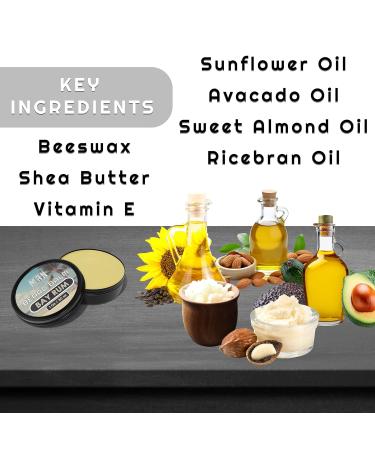 Bay Rum Beard Balm with Shea Butter & Beeswax | 1 oz Leave-in Conditioner for Men - Perfect Styling Balm  - Buy Online on GoSupps.com