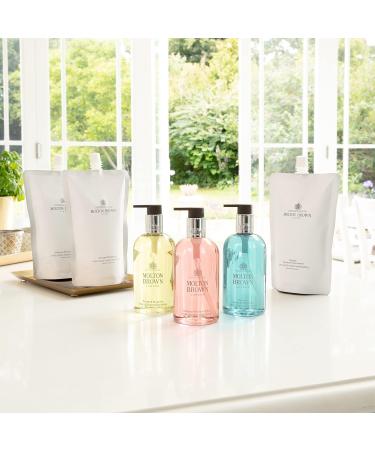 Molton Brown Coastal Cypress and Sea Fennel Hand Wash Refill 400ml - New Formula - Buy Online on GoSupps.com