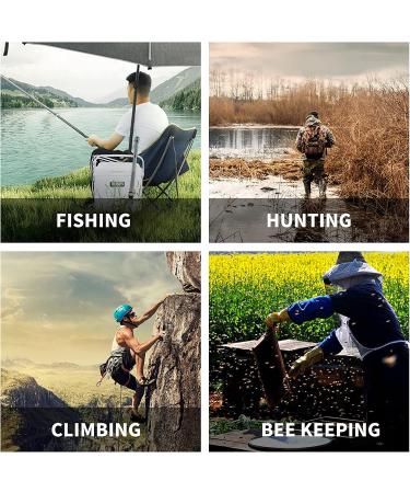 Tongcamo Camouflage Mosquito Netting Suit with Elastic Super 2.0 Head Net - Outdoor Protection from Bugs & Insects for Hunting, Camping, Climbing - Buy Online on GoSupps.com