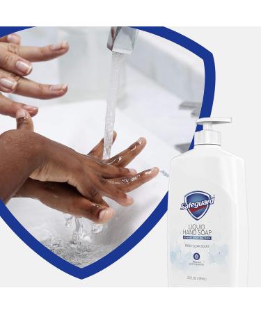 Safeguard Micellar Deep Cleansing Hand Soap - Fresh Clean Scent | 25 oz Bottle (Pack of 2) - Buy Online on GoSupps.com