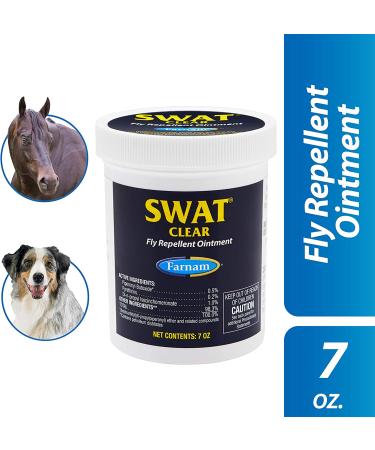Farnam SWAT Fly Repellent Ointment 7oz - For Horses, Ponies & Dogs - Buy Online on GoSupps.com